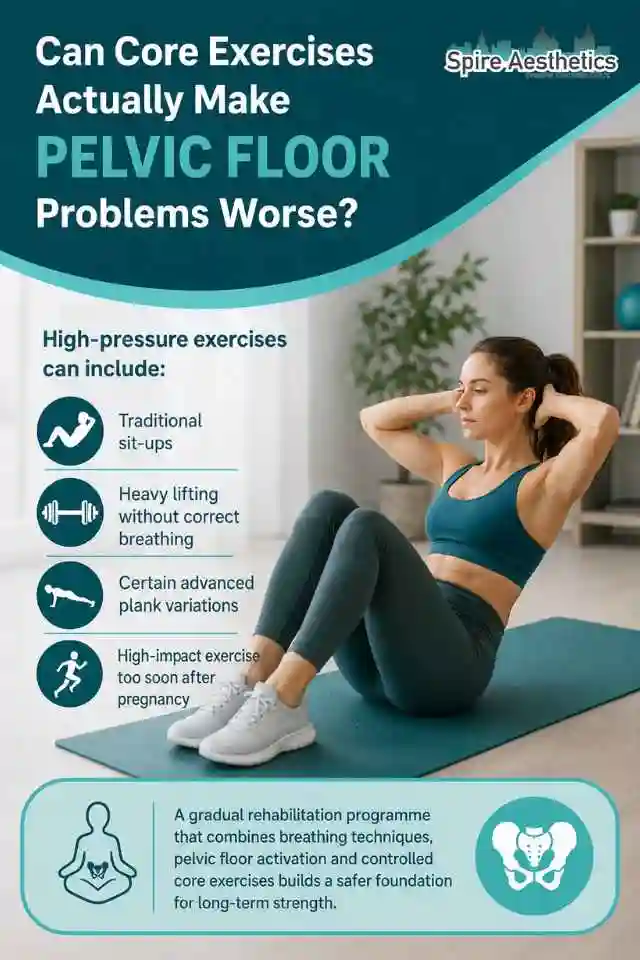 Can Strengthening Your Core Alone Actually Make Pelvic Floor Problems Worse Tonbridge?